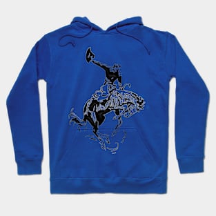 Western Era - Cowboy on Horseback 7 Hoodie